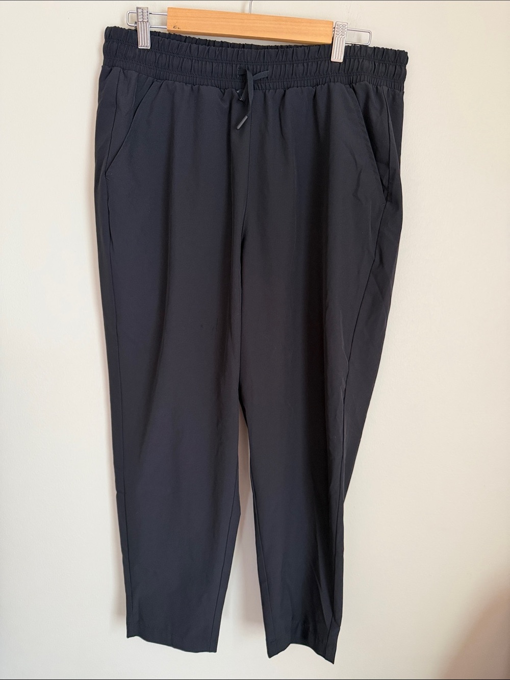 all in motion Black Elastic Drawstring Joggers